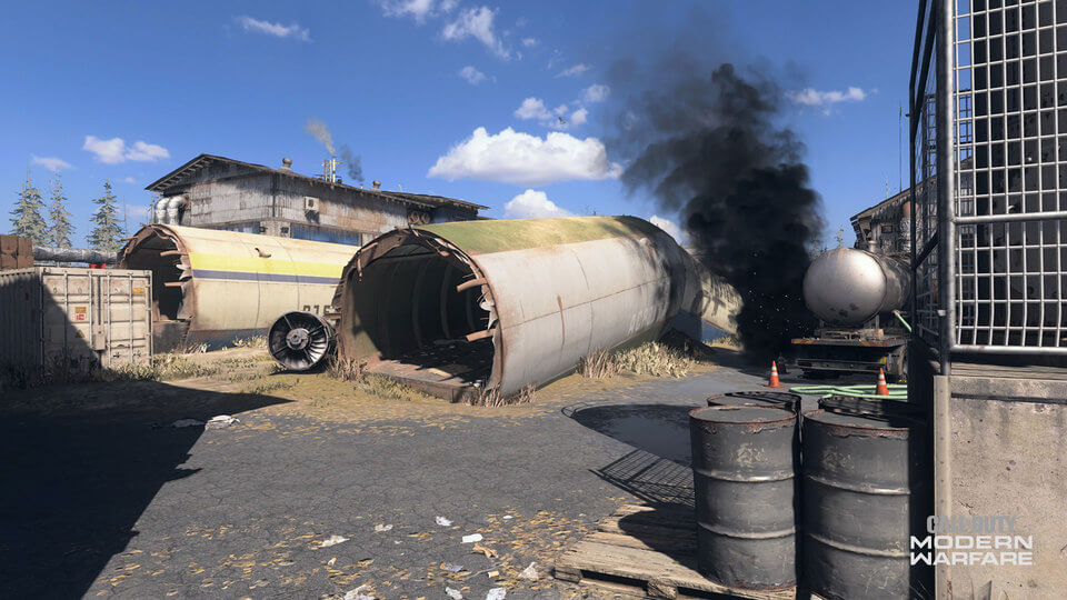 Zhokov Scrapyard COD Map