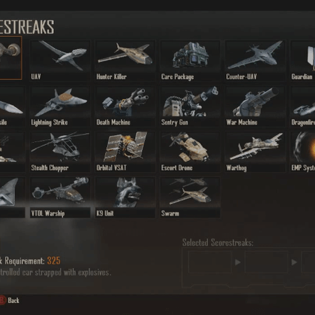 Call of duty cold war scorestreaks