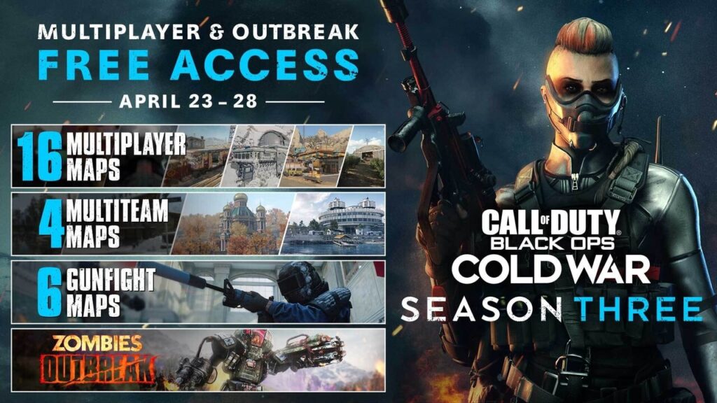 Call of Duty Cold war Season 3 Maps